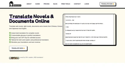 Webnovels ai